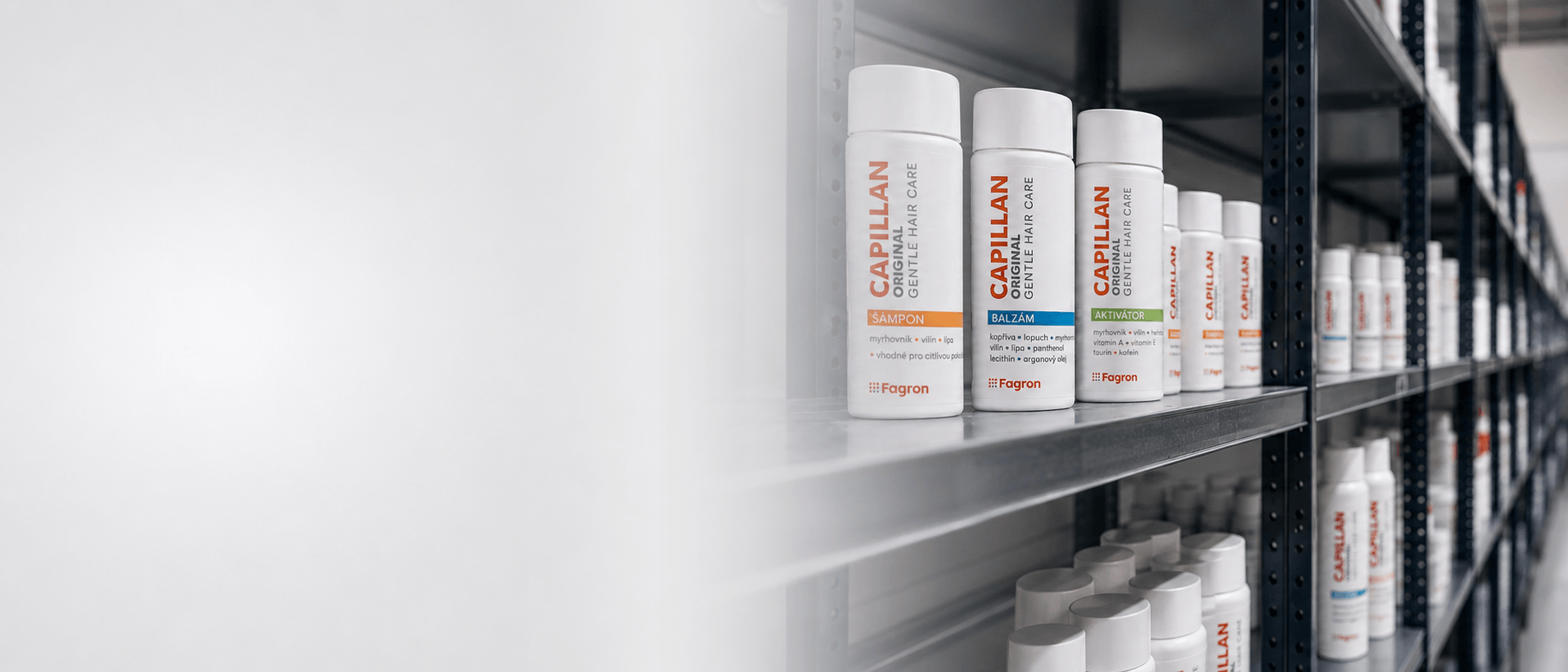 CAPILLAN® ORIGINAL ve skladu — připraveno k distribuci do lékáren a e-shopů